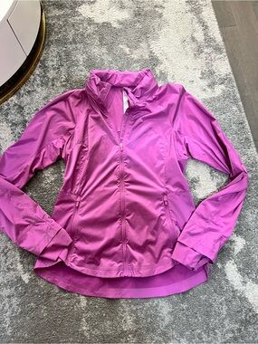Like NEW! lululemon athletica Women's Pink Full-Zip Utility Jacket